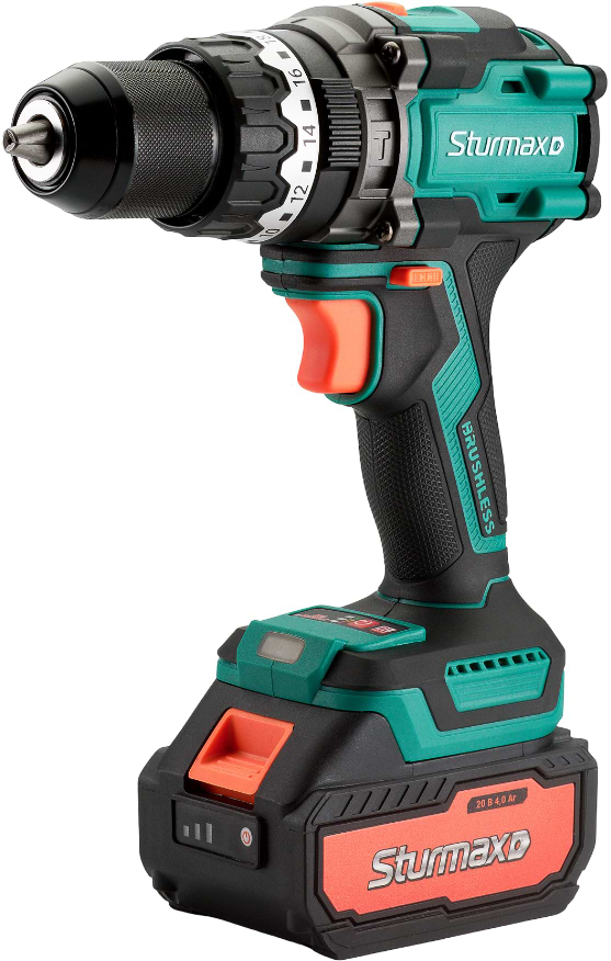 Дрель-шуруповерт Sturmax CDM3221BLI