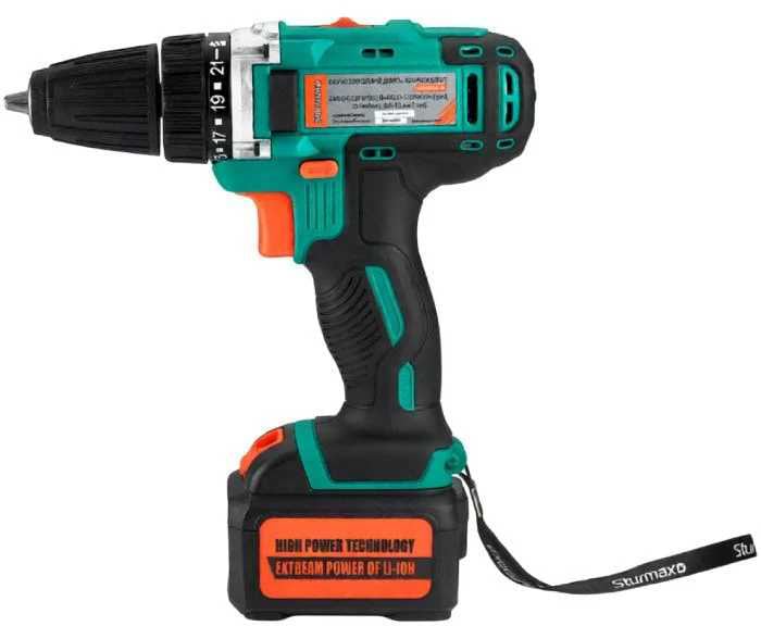 Дрель-шуруповерт Sturmax CDM3224LB