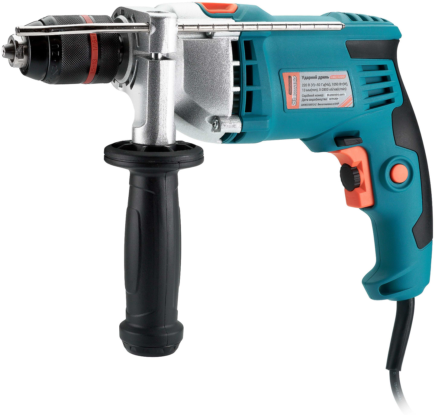 Ударний дриль Sturmax IDM21105KP Professional