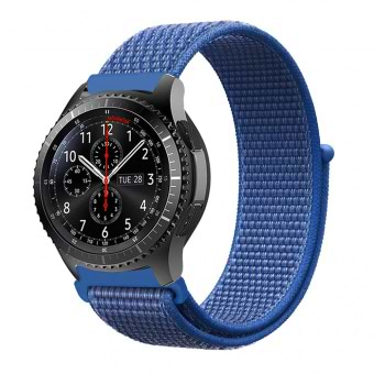 Ремінець для смарт-годинника BeCover Nylon Style for Garmin Vivoactive 3/3 Music/Vivomove HR/Vivomove Blue (705860)