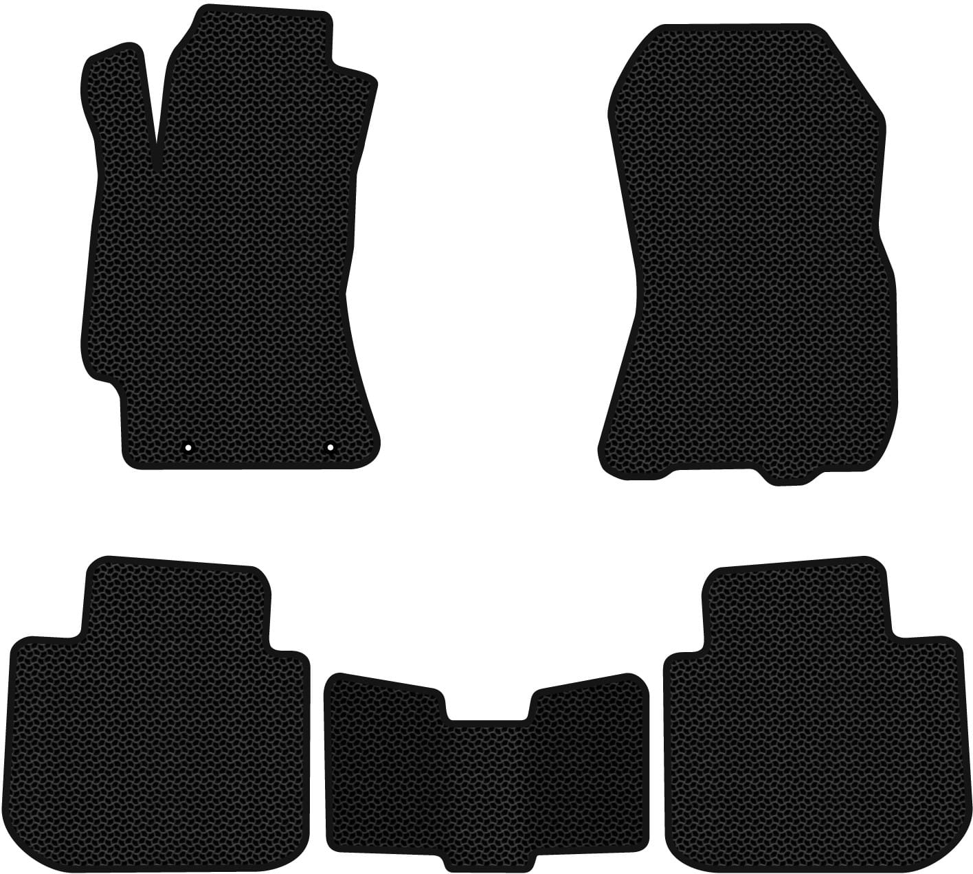 EVA коврики в салон авто EVAtech для Outback (BM) Subaru 2009-2014 4 поколение Combi EU SU11046C5LA2KBB