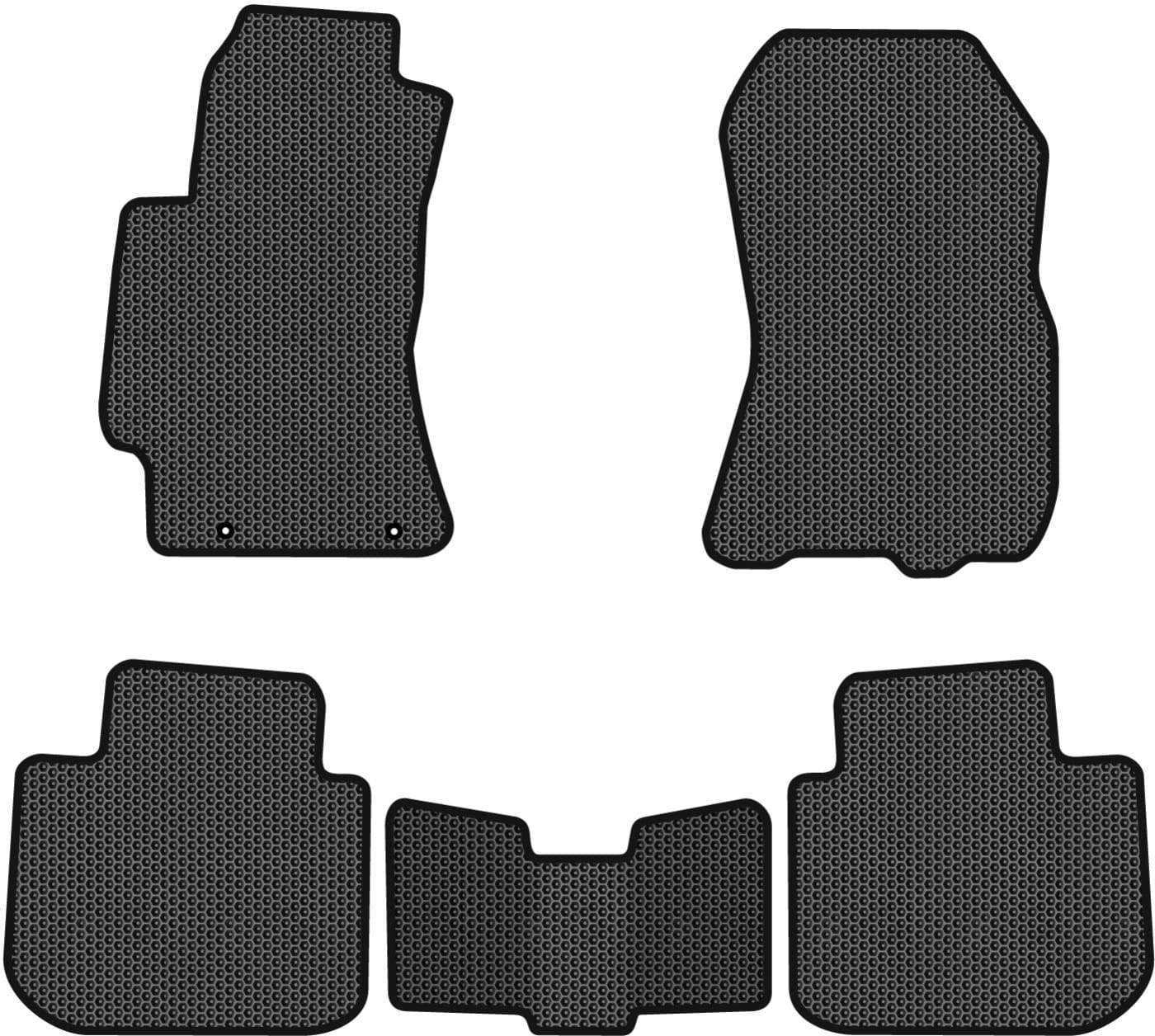 EVA коврики в салон авто EVAtech для Outback (BM) Subaru 2009-2014 4 поколение Combi EU SU11046CB5LA2SBB