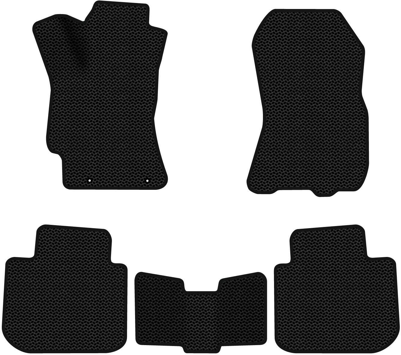 EVA килимки в салон авто EVAtech для Outback (BM) Subaru 2009-2014 4 покоління Combi EU SU11046CD5LA2KBB