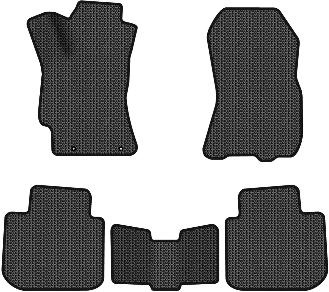 EVA коврики в салон авто EVAtech для Outback (BM) Subaru 2009-2014 4 поколение Combi EU SU11046CD5LA2SBB