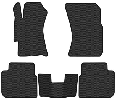 EVA килимки в салон авто EVAtech для Legacy (BP) Subaru 2003-2009 4 покоління Combi EU SU11048C5RBB