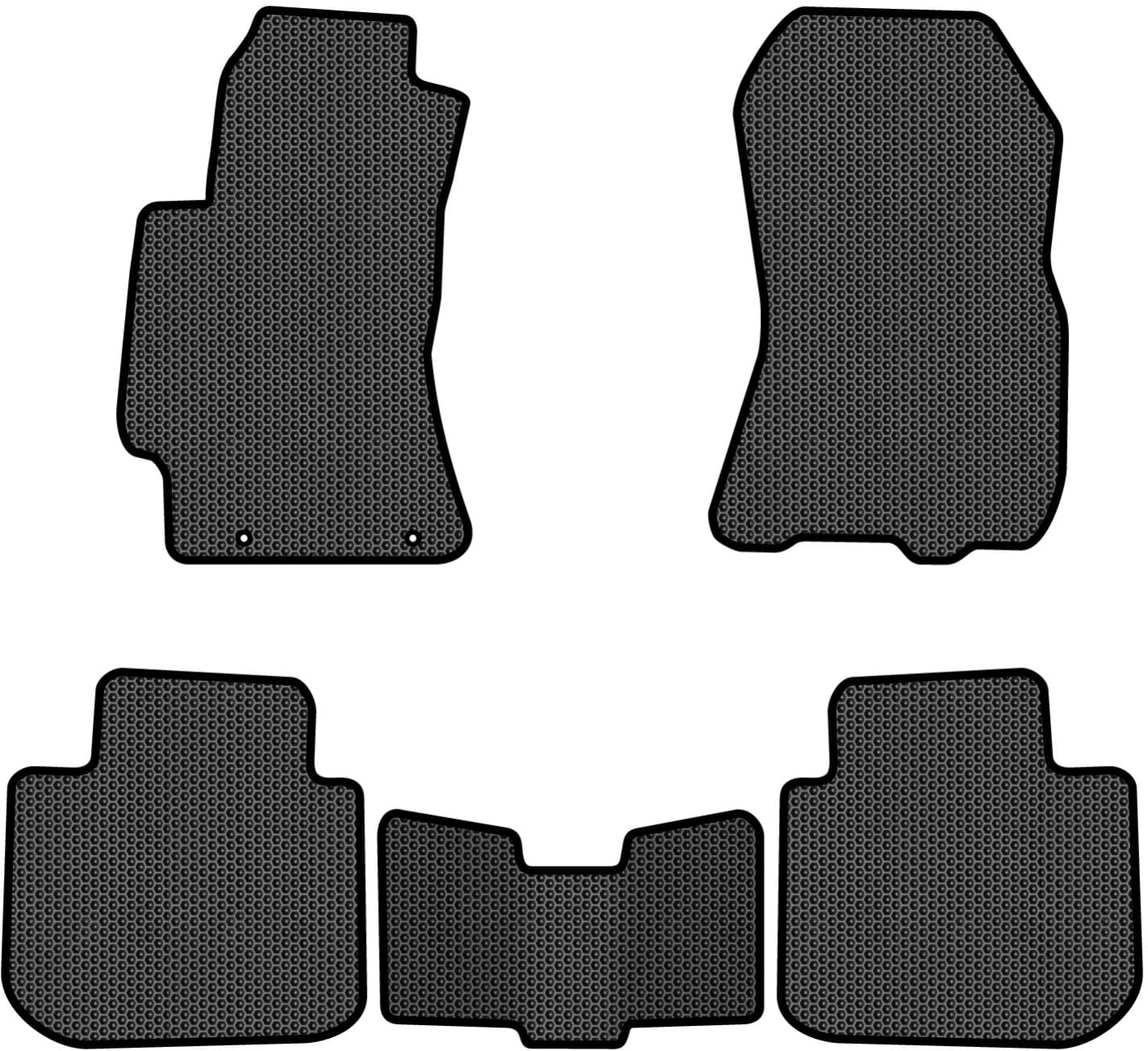 EVA коврики в салон авто EVAtech для Outback (BM) Subaru 2009-2014 4 поколение Combi USA SU12565CB5LA2SBB