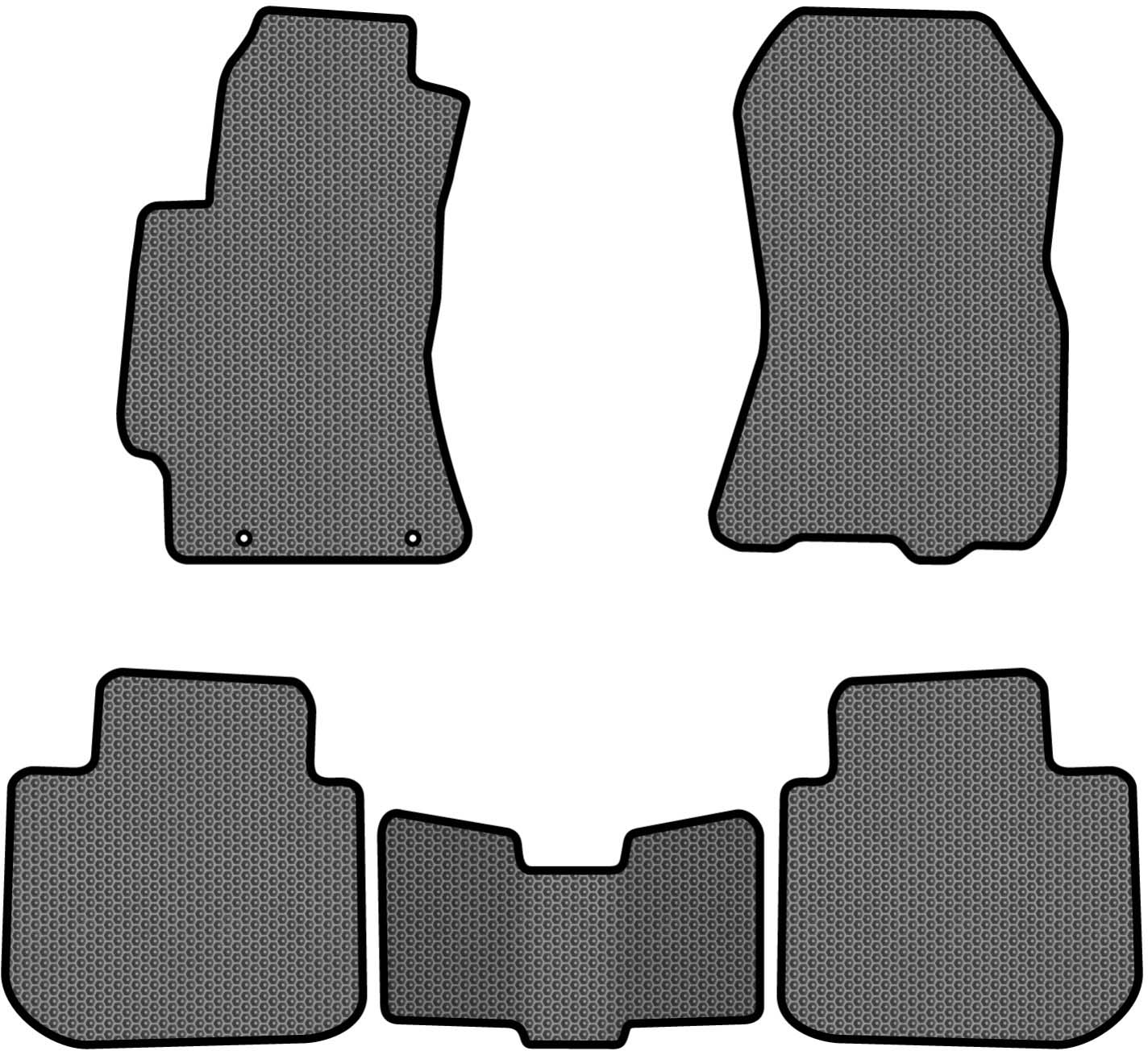 EVA коврики в салон авто EVAtech для Outback (BM) Subaru 2009-2014 4 поколение Combi USA SU12565CB5LA2SGB