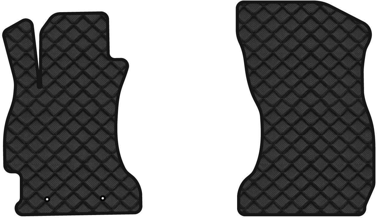 Коврики из экокожи в салон авто передние EVAtech ECO для Forester (SJ) Subaru 2013-2019 4 поколение SUV USA SU1644A2LA2BBB