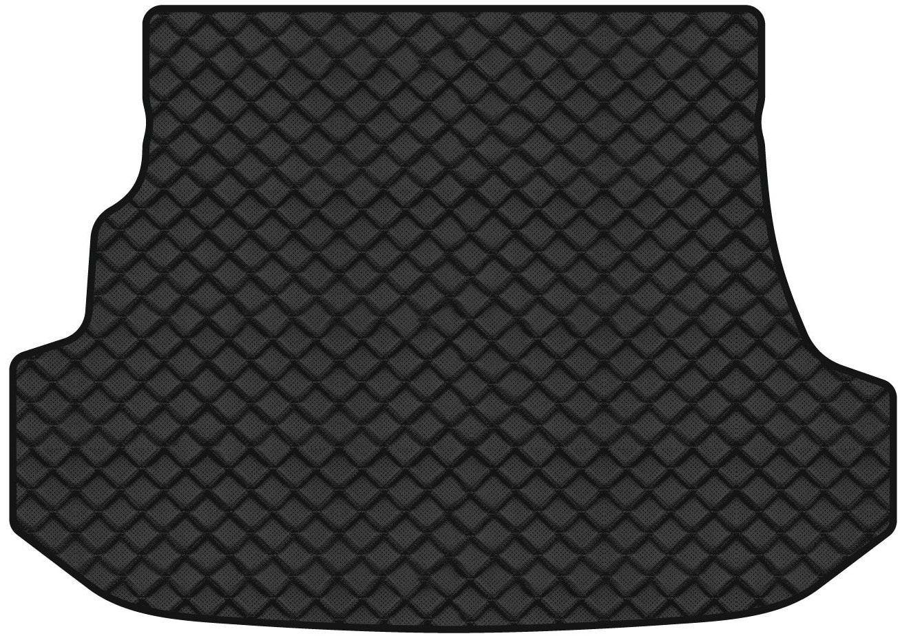 Коврик из экокожи в багажник авто EVAtech для Forester (SG) Subaru 2002-2008 2 поколение SUV EU (SU3223B1BBLB)