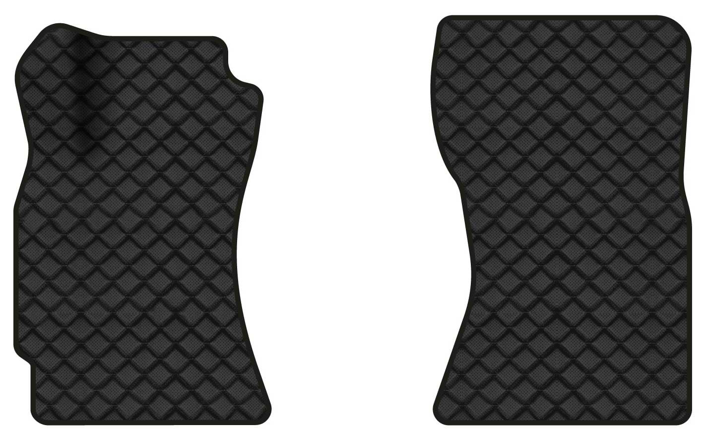 Коврики из экокожи в салон авто передние EVAtech ECO для Forester (SH) Subaru 2008-2013 3 поколение SUV EU SU3280AD2BBB