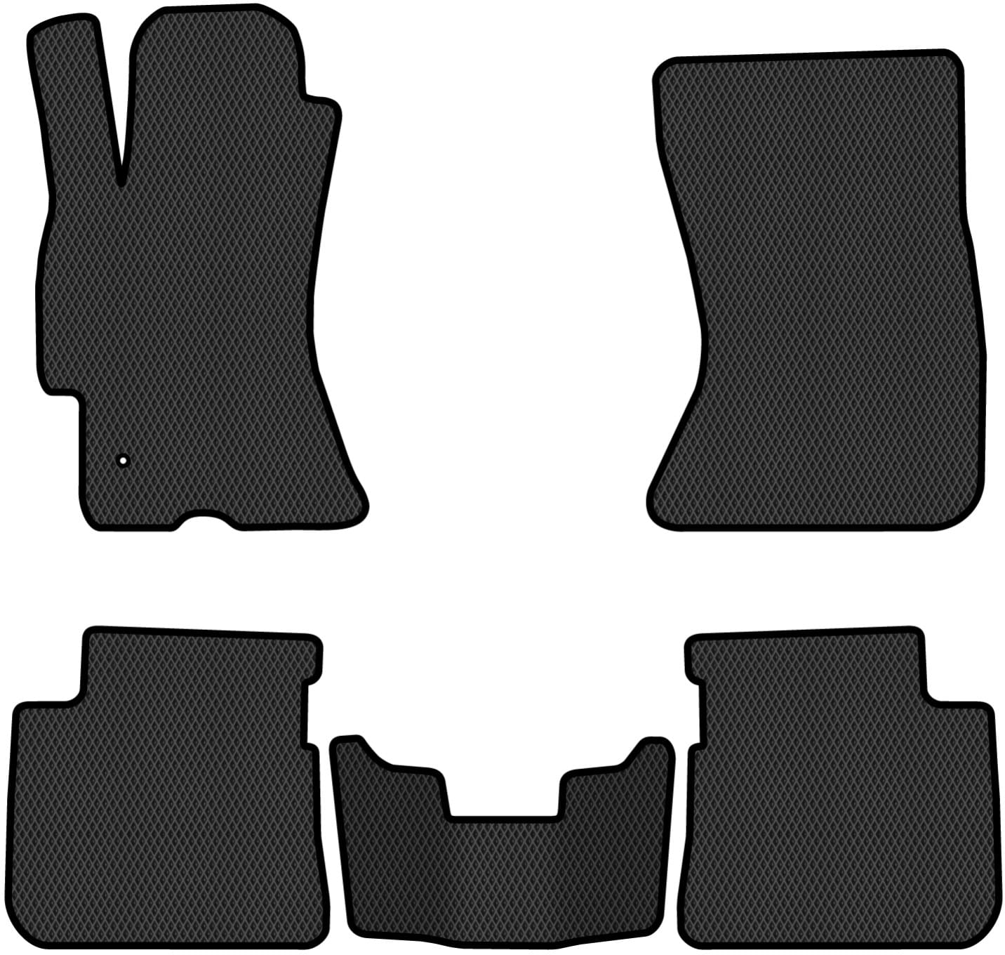 EVA коврики в салон авто EVAtech для Outback (BP) Subaru 2003-2009 3 поколение Combi EU SU42768C5LA1RBB