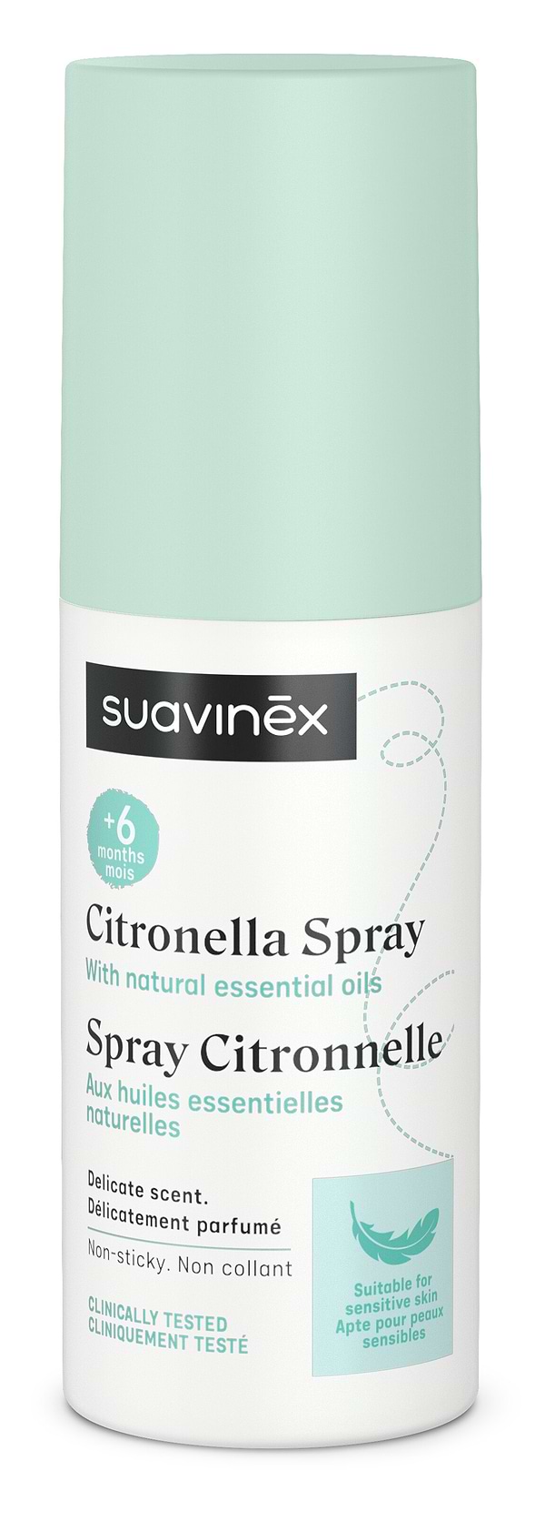 Фото - Спрей від комарів для дітей Suavinex 100 мл (402599)