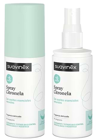 Фото - Спрей від комарів для дітей Suavinex 100 мл (402599)