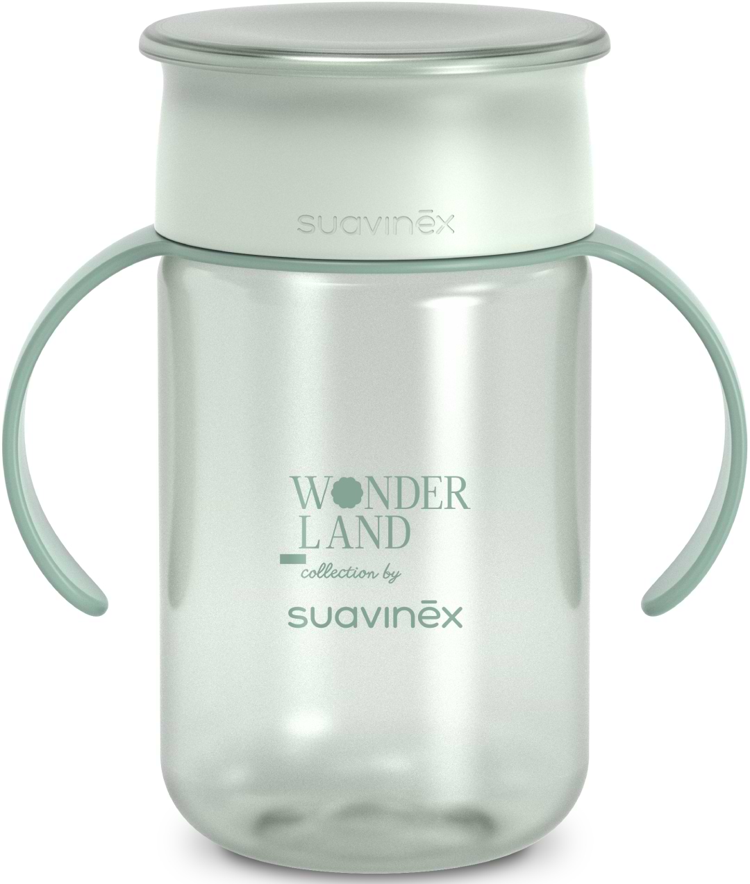 Поїльник-непроливайка дитячий Suavinex 340 мл +12 міс. Wonderland м'ятна (403222)