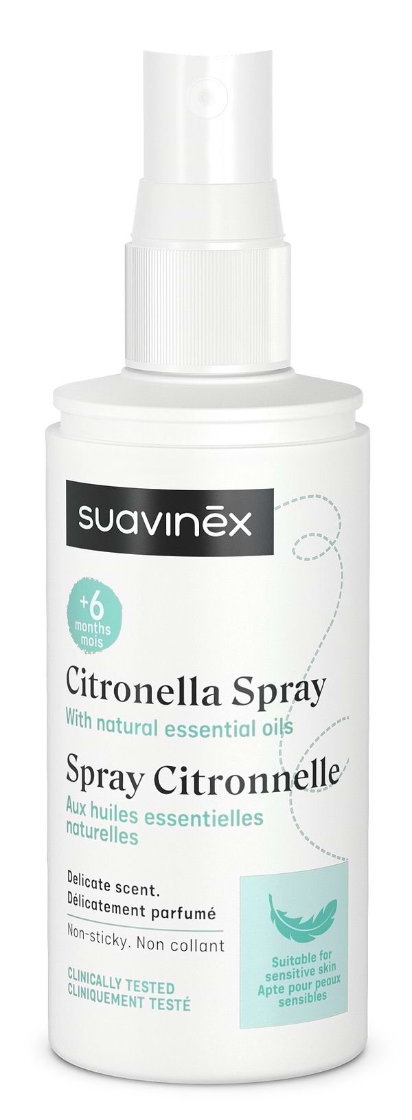 Фото - Спрей від комарів для дітей Suavinex 100 мл (402599)