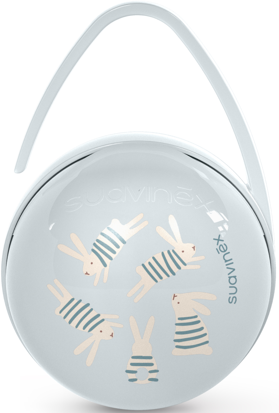 Контейнер для зберігання пустушок Suavinex Wonderland світло-блакитний (309482)