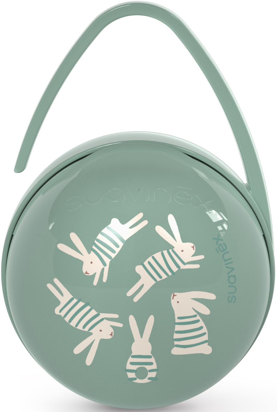 Контейнер для зберігання пустушок Suavinex Wonderland зелений (309480)