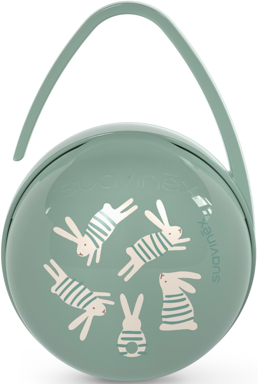 Фото - Контейнер для зберігання пустушок Suavinex Wonderland зелений (309480)