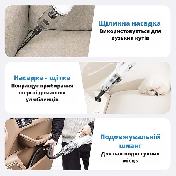 Фото - Уцінка - Автомобільний пилосос Suitu ST-6101 EG