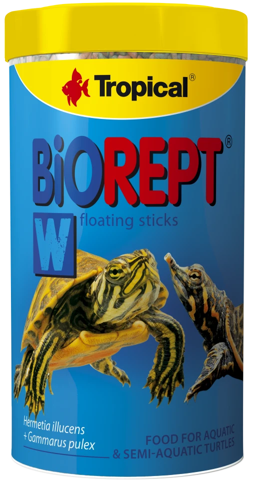 Корм для рептилій Tropical Biorept W для водоплавних черепах гранули 150 г (5900469113653)