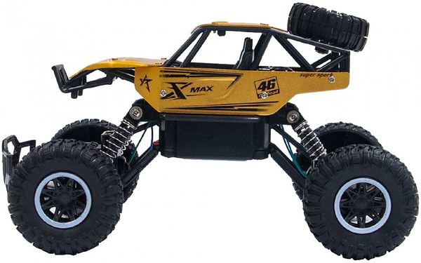Фото - Радіокерована машинка Sulong Toys Off-Road Crawler – Rock Sport (золотой, аккум. 3,6V, метал. корпус) (SL-110AG)