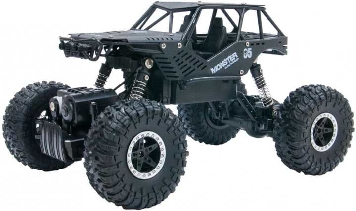Радіокерована машинка 1:18 Sulong Toys Off-Road Crawler – Tiger (матовый черный, аккум. 4,8V, метал. корпус) (SL-111RHMBl) - Фото 1