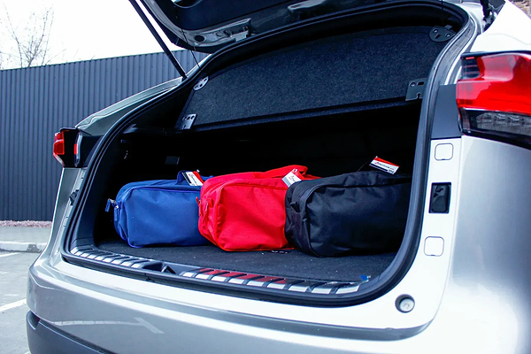 Фото - Набор для авто Poputchik Fiat черная 2 отдела (01-048-IS)