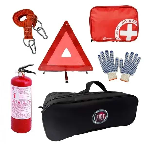 Фото - Набор для авто Poputchik Fiat черная 2 отдела (01-048-IS) Фото - Набор для авто Poputchik Fiat черная 2 отдела (01-048-IS)