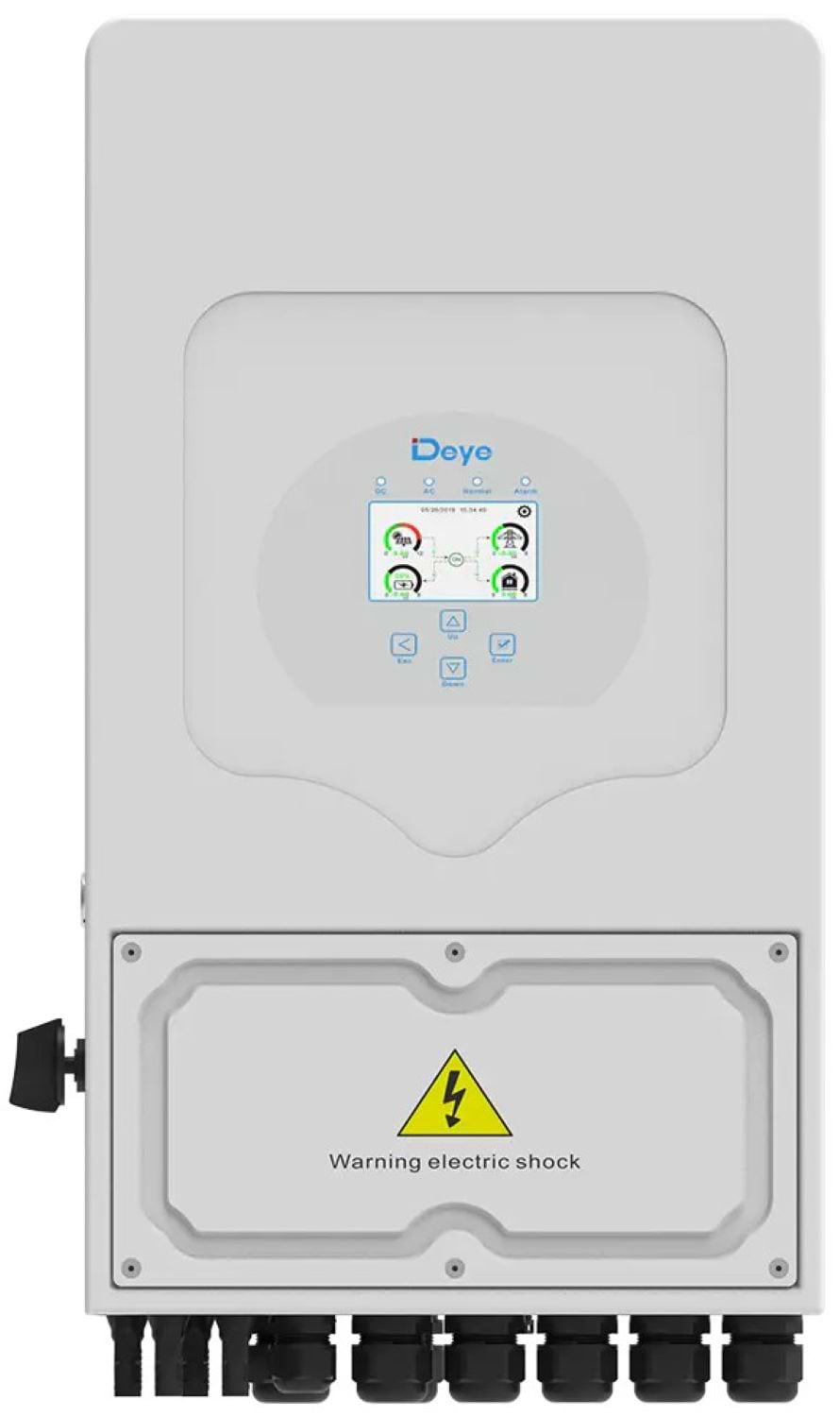 Інвертор гібридний сонячний Deye (1ф, 3.6kW, 220V) (SUN-3.6K-SG05LP1-EU-AM2-P)