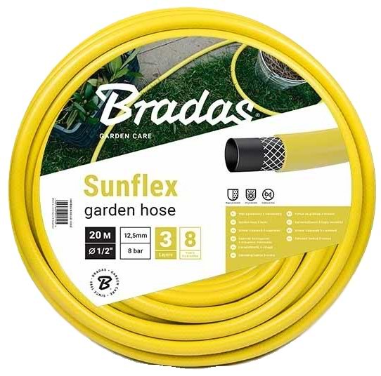 Шланг поливочний BRADAS Sunflex 1/2" 20 м (WMS1/220)