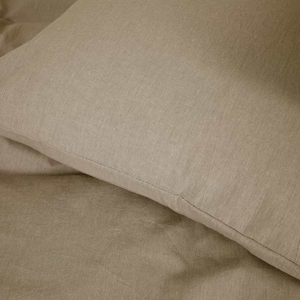 Фото - Наволочка MirSon 40-0016 Sunny Morning Варена бавовна Бежева 70х70 см (2200009673214)