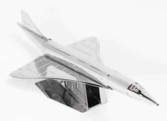 Фото - Металлический конструктор Metal Time Supersonic Legend Concorde Airplane (MT078)