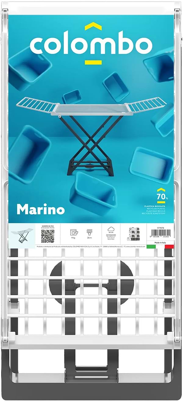 Фото - Уцінка - Сушарка для білизни Colombo Marino White/Grey (ST987B)