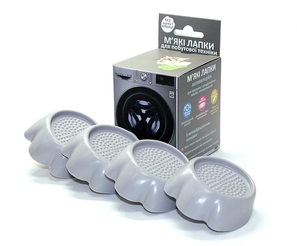 Фото - Підставка антивібраційна SAVITEL М'якi лапки сірі (SV-G)