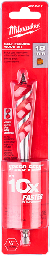 Фото - Свердло Milwaukee Speed Feed 18x165мм (4932464071)