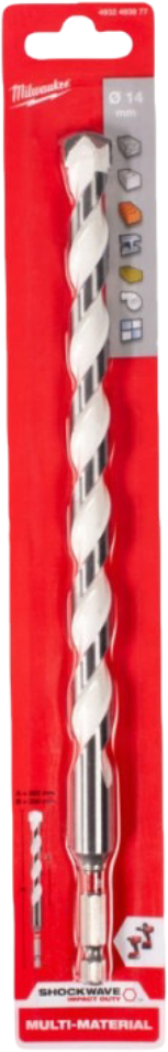 Фото - Свердло Milwaukee ShW HEX 14x260х200мм (4932493877)