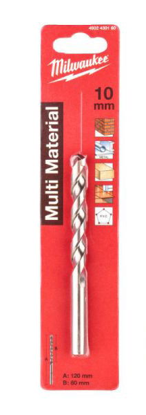 Фото - Сверло Milwaukee 10,0x120х80 мм (4932430160)