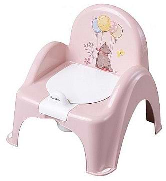 Фото - Горщик дитячий Tega Baby стільчик Лісова казка з музикою Світло-рожевий (PO-073-107)