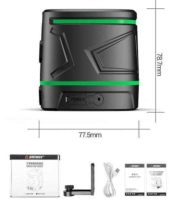 Фото - Рівень лазерний Sndway SW-331G