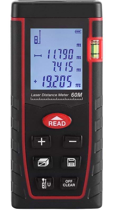 Вимірювач відстані лазерний Sndway SW-T60 - Фото 1