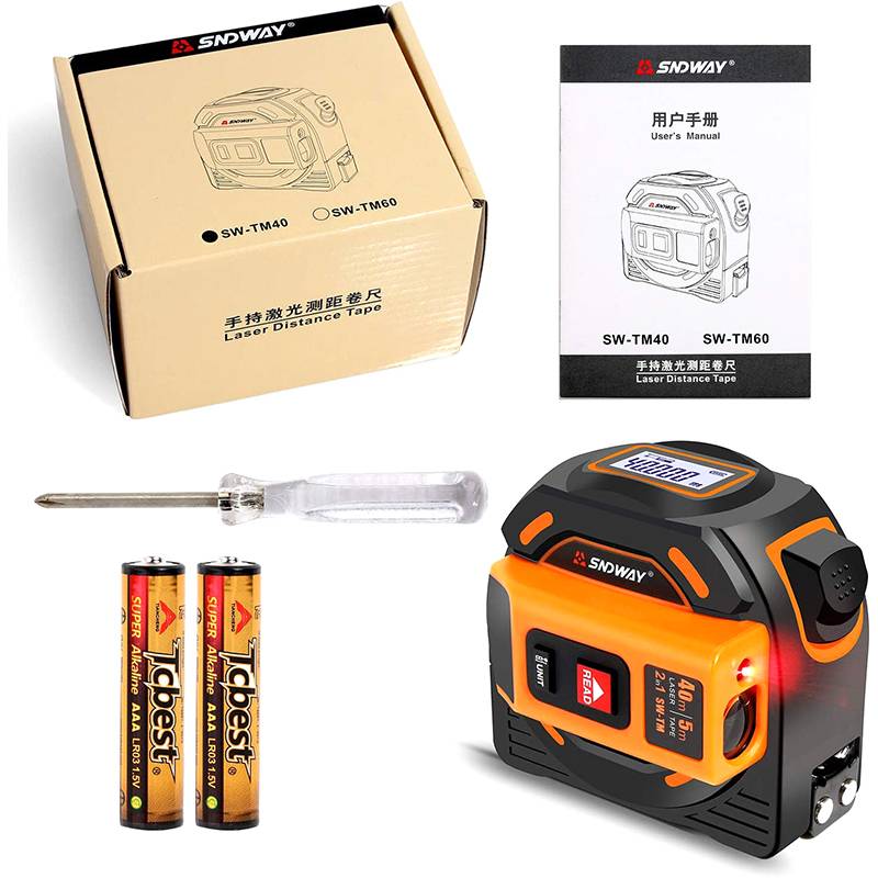 Фото - Рулетка Sndway лазерная SW-TM40