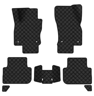 Коврики из экокожи в салон авто EVAtech ECO для Tiguan (Mk 2) Restyling Volkswagen 2020 2 поколение SUV EU VW41380CC7AV4BBB