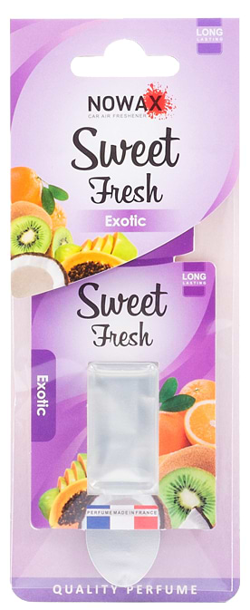 Ароматизатор для авто NOWAX Sweet Fresh - Exotic (NX07724)