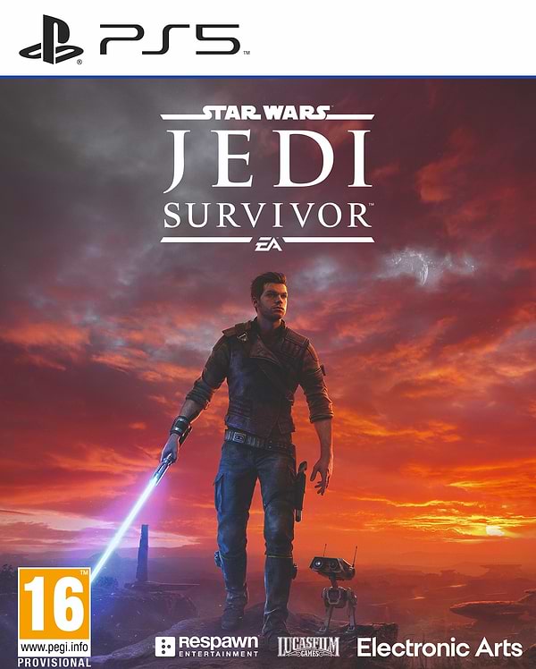 Фото - Игровой диск PS5 Star Wars Jedi Survivor