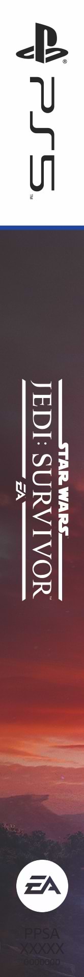 Фото - Игровой диск PS5 Star Wars Jedi Survivor
