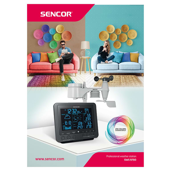 Фото - Метеостанция Sencor SWS9700