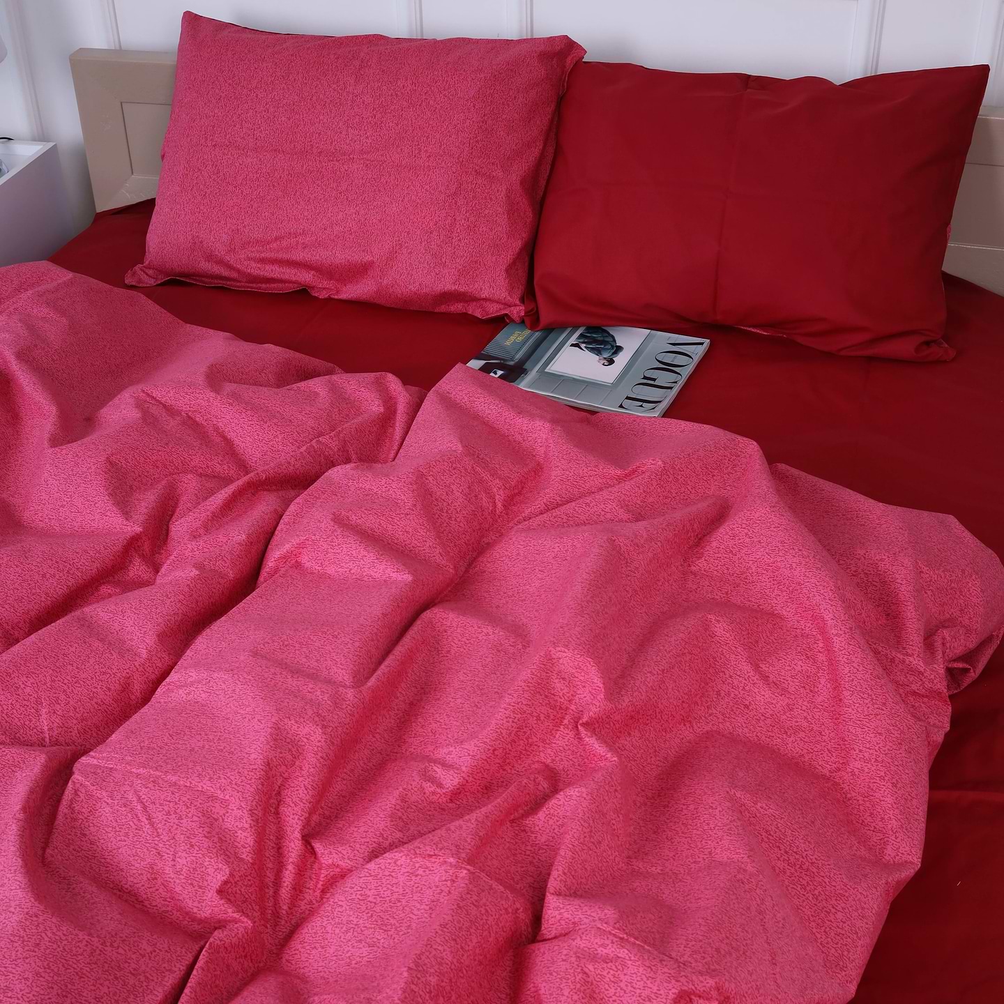 Комплект постельного белья MirSon King Size 220х240 см Бязь 17-4746 Red sails (2200008931438)