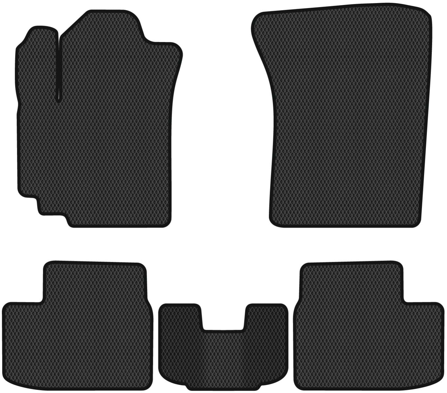 EVA коврики в салон авто EVAtech для Swift (MZ) Suzuki 2005-2010 4 поколение Htb EU (SZ1859C5RBB)