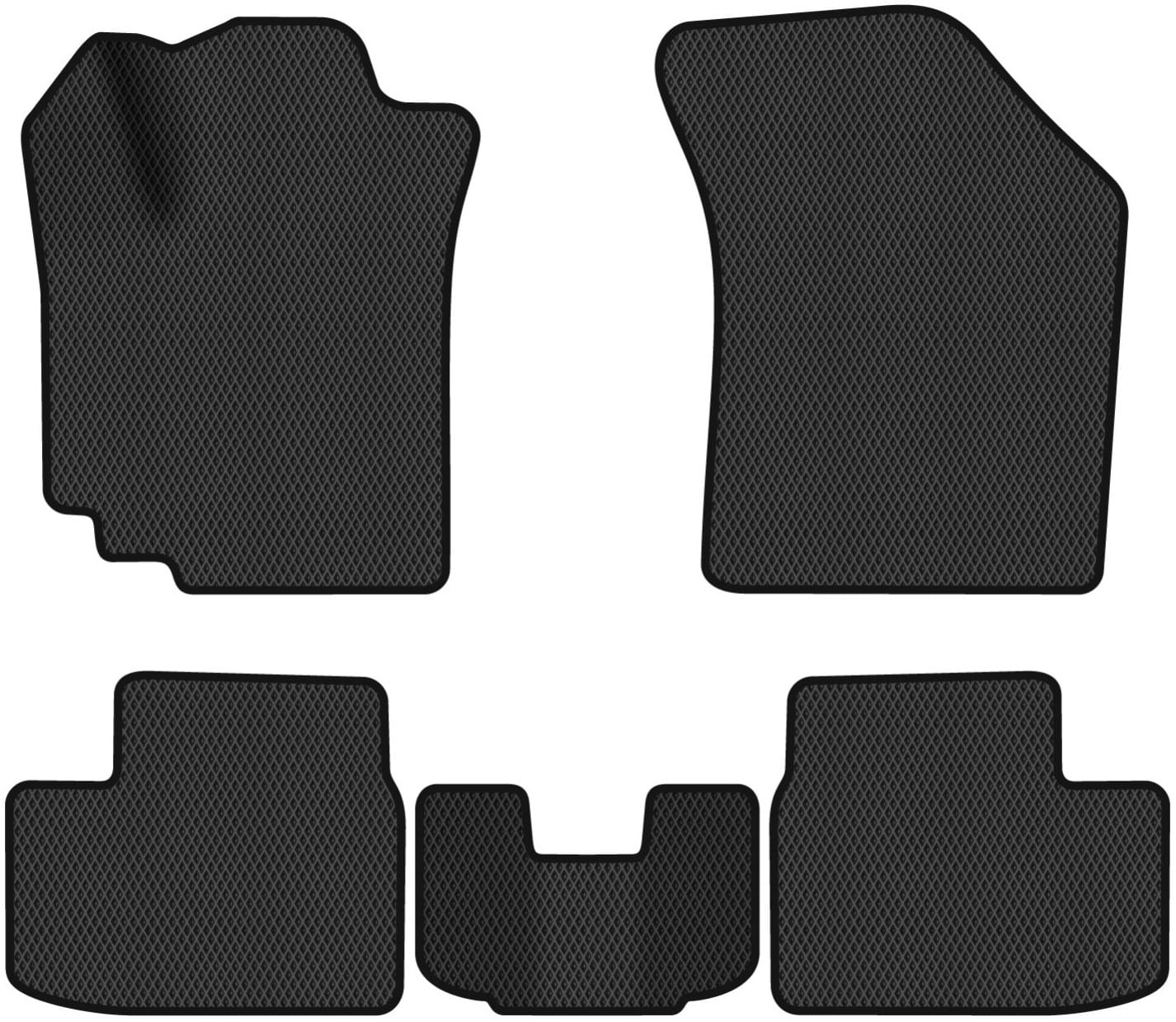 EVA коврики в салон авто EVAtech для Swift (MZ) Suzuki 2005-2010 4 поколение Htb EU (SZ1859CD5RBB)