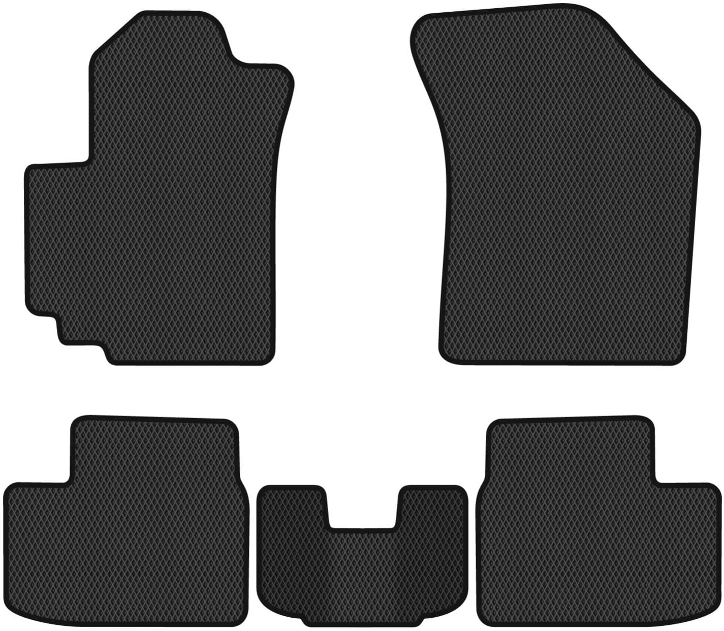 EVA коврики в салон авто EVAtech для Swift (MZ) Suzuki 2005-2010 4 поколение Htb EU (SZ1859CG5RBB)